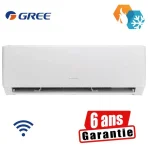 CLIMATISEUR GREE INVERTER TROPICALISÉ CHAUD FROID SMART 9000 BTU