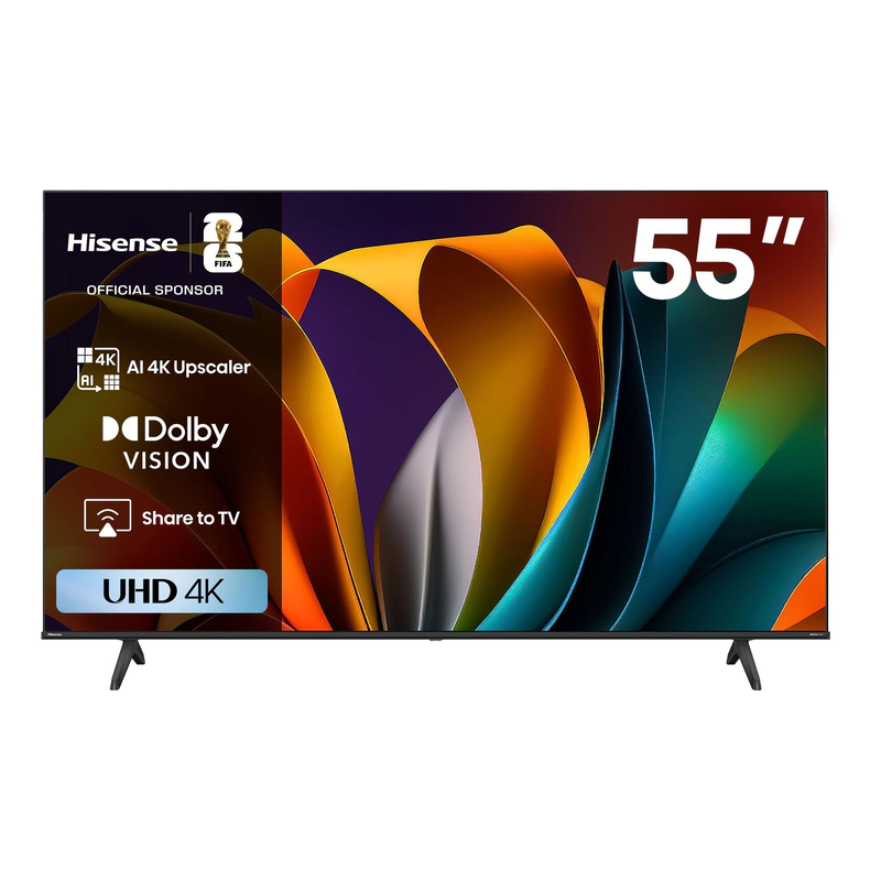 TV HISENSE 55 A6N 4K UHD SMART TV NOIR - 55A6N 1