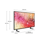 TV SAMSUNG 60 UHD 4K CRYSTAL DU7000 SMART TV AVEC RÉCEPTEUR INTÉGRÉ 3
