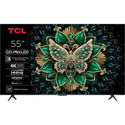 TV TCL 55 55C6K 4K QD-Mini LED SMART Google TV