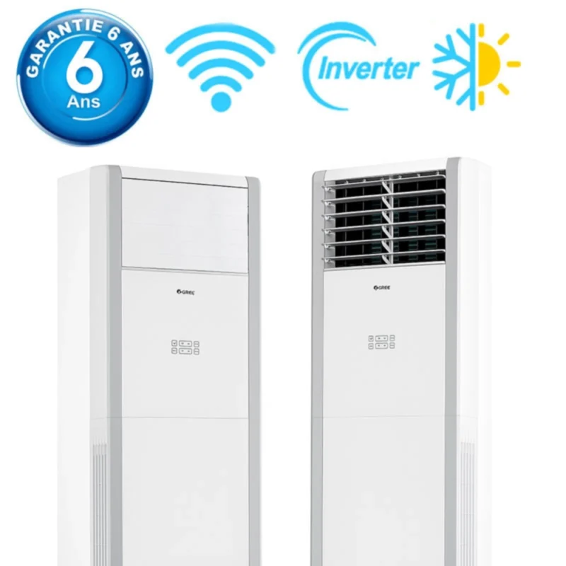 CLIMATISEUR ARMOIRE GREE 48 000 BTU SMART INVERTER WIFI