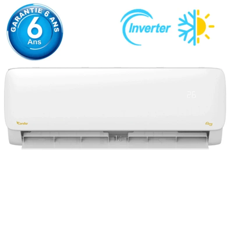 CLIMATISEUR Condor INVERTER T3 ALPHA CHAUD FROID SMART 12000 BTU