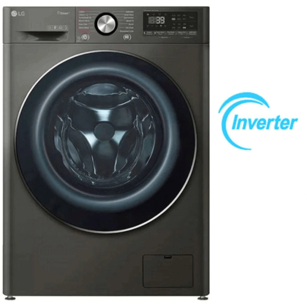 LAVANTE SÉCHANTE FRONTALE LG F4R5VGG2E 9 KG - NOIR LAVANTE SÉCHANTE FRONTALE LG F4R5VGG2E 9 KG - NOIR