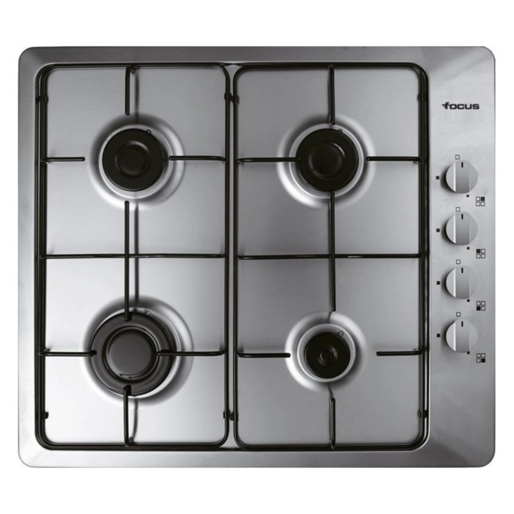 PLAQUE DE CUISSON ENCASTRABLE FOCUS F400X 4 FEUX 60CM - INOX PLAQUE DE CUISSON ENCASTRABLE FOCUS F400X 4 FEUX 60CM - INOX