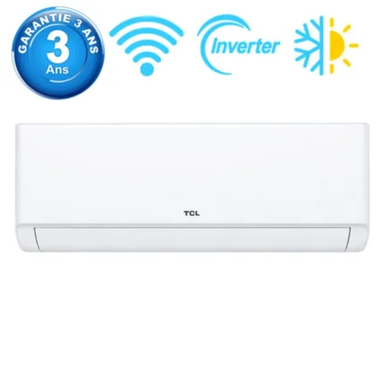 CLIMATISEUR TCL ZG21 24000 BTU TROPICALISÉ SMART INVERTER CHAUD FROID BLANC