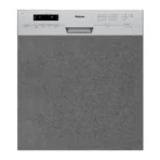 LAVE VAISSELLE FOCUS SEMI ENCASTRABLE 12 Couverts F502X - INOX