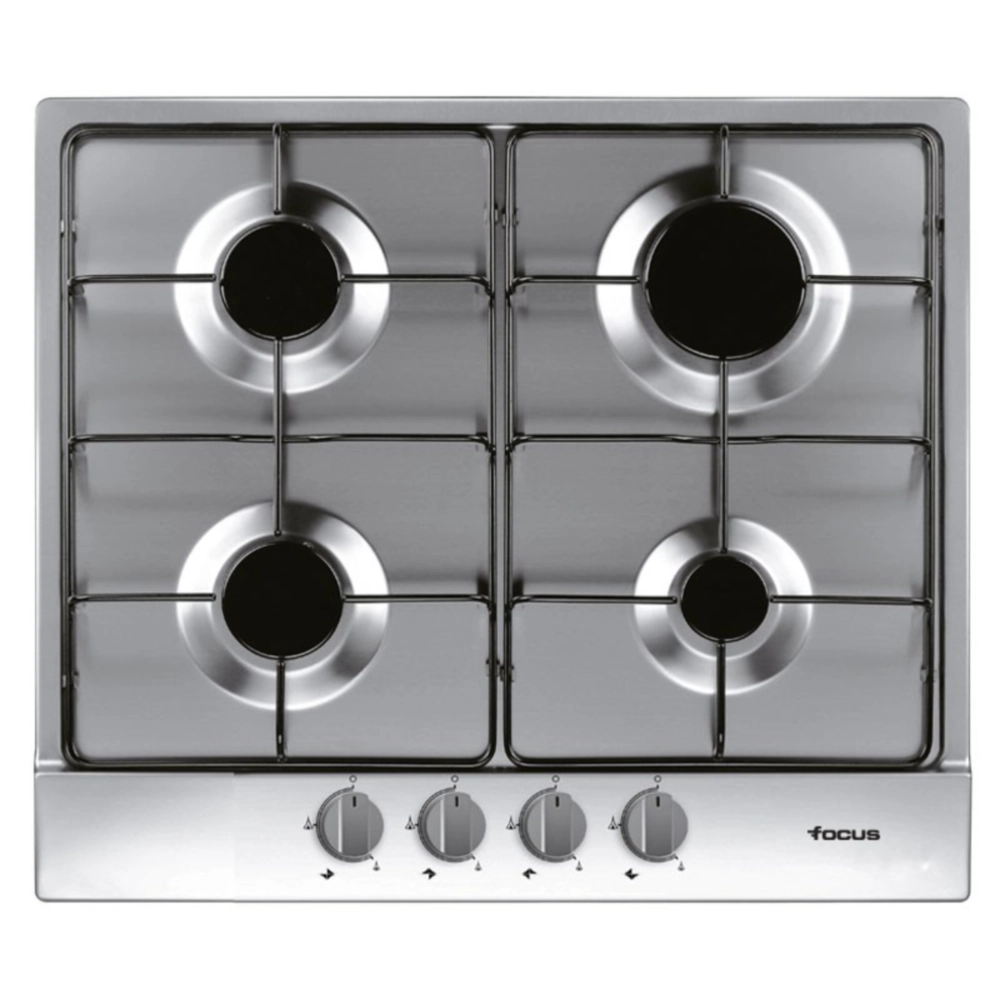 PLAQUE DE CUISSON ENCASTRABLE FOCUS F401X 4 FEUX 60CM - INOX PLAQUE DE CUISSON ENCASTRABLE FOCUS F401X 4 FEUX 60CM - INOX