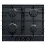PLAQUE DE CUISSON ENCASTRABLE FOCUS F408B 4 FEUX 60 CM - NOIR