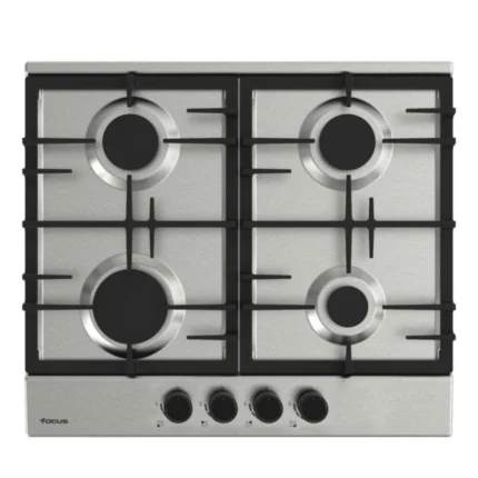PLAQUE DE CUISSON ENCASTRABLE FOCUS F408X 4 FEUX 60 CM - INOX