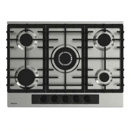 PLAQUE DE CUISSON ENCASTRABLE FOCUS F8003XS 5 FEUX 70CM - INOX