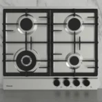 PLAQUE DE CUISSON ENCASTRABLE FOCUS F8004XS 4 FEUX 60CM - INOX – Image 2