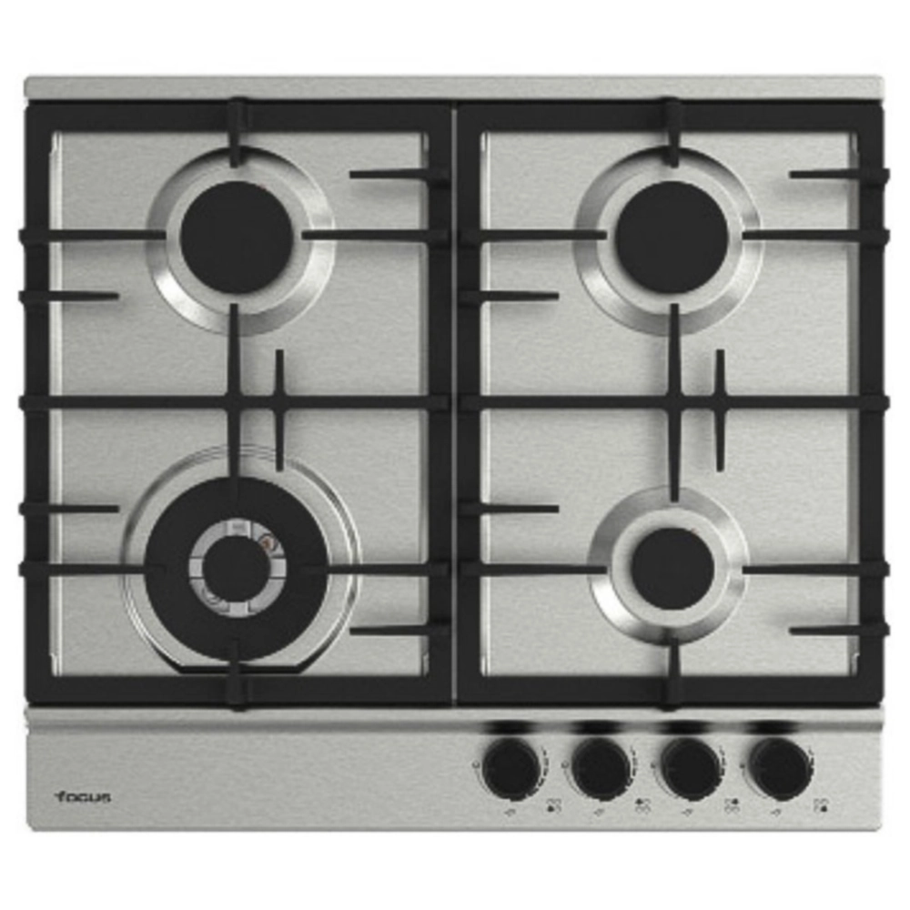 PLAQUE DE CUISSON ENCASTRABLE FOCUS F8004XS 4 FEUX 60CM - INOX PLAQUE DE CUISSON ENCASTRABLE FOCUS F8004XS 4 FEUX 60CM - INOX