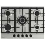 PLAQUE DE CUISSON ENCASTRABLE FOCUS F8011XS 5 FEUX 70CM - INOX