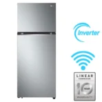RÉFRIGÉRATEUR LG 2 Portes INVERTER GN-B392PLGB 395L NOFROST INOX