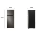 RÉFRIGÉRATEUR LG 2 Portes INVERTER GN-B392PLGB 423L NOFROST NOIR – Image 6