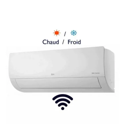 CLIMATISEUR LG 18000 BTU INVERTER DUALCOOL E LOOK CHAUD FROID WIFI