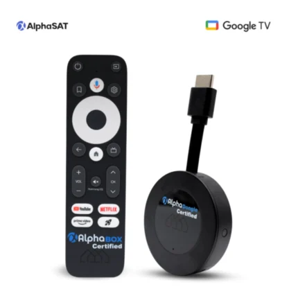 Box Android Alpha Dongle Certifié 2Go 32Go + 2 ANS ALPHA + ANDROID OFFICIEL